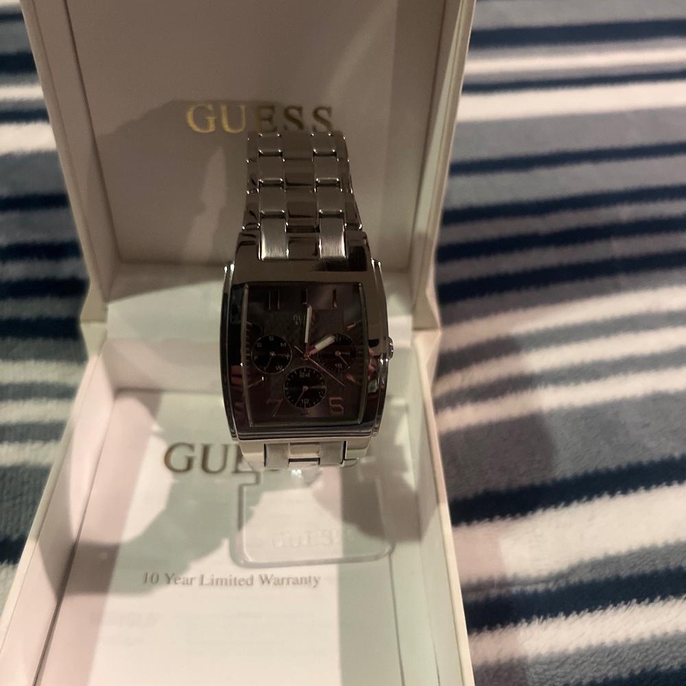 Guess steel watch